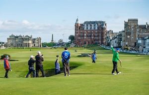 St Andrews Old Course Road Hole Bunker