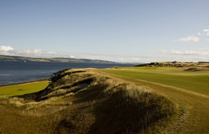 7th Hole with clubhouse credit C B K