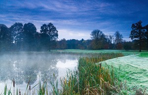 galgorm castle 9th approach over pond