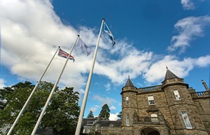 dalmahoy front manor house
