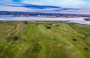 Aerial Links Shot