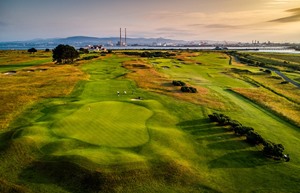 15th Green Looking back down the Fairway