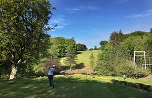 Druids Glen 9 DS Tee shot