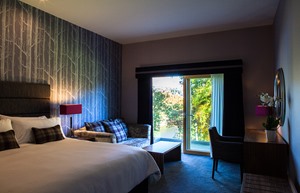 Fonab Castle bedroom 2 Golf Perthshire