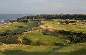 Kingsbarns 18th Green Aerial