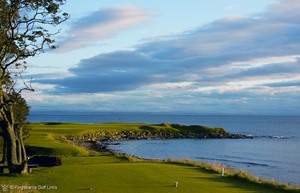 Kingsbarns 15th tee to green par 3